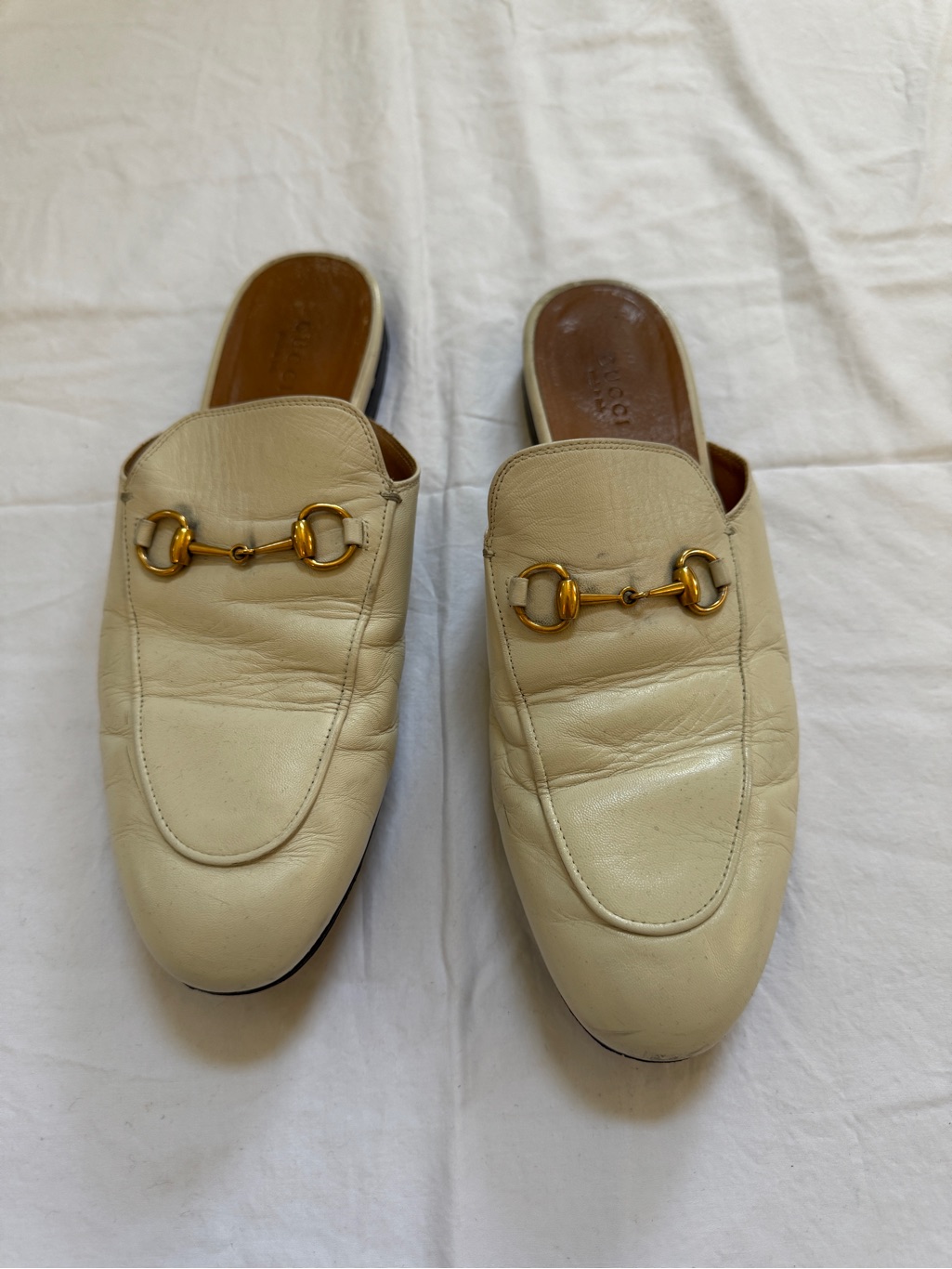 Gucci Loafers In White